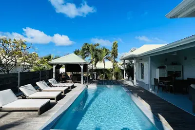 Image de Casa Antilla in Orient Bay   piscine chauffée et citerne