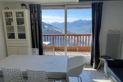 Image de Paradiski proche des pistes vallandry