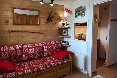 Image de Paradiski proche pistes et commerces vallandry