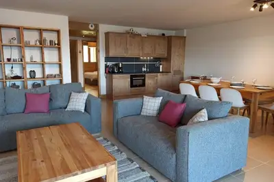 Image de Paradiski, calme et ensoleillé vallandry