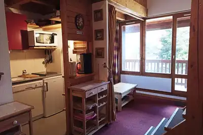 Image de Paradiski bordure de piste vallandry