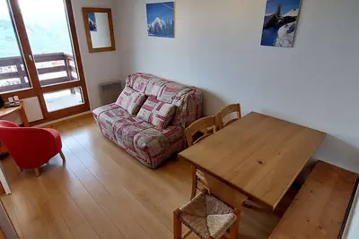 Image de Paradiski ski au pied vallandry