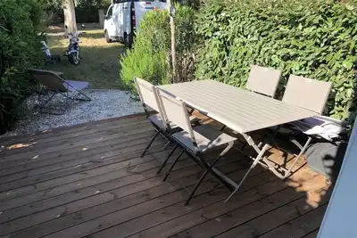 Appartement en rez de jardin  en bord de mer à Calvi
