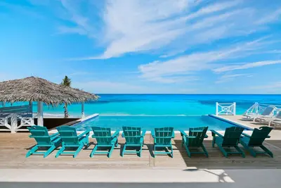 Image de Luxury Private Beachfront Villa w/ Infinity Pool in The Bahamas for 14 people