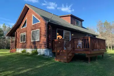 Image de Brevort Log Cabin, Michigan's Up