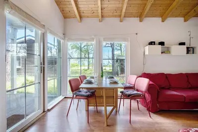 Maison de vacances 'Göhrli Ferienhaus Nr 25' avec vue sur la mer, terrasse privée et Wi-Fi