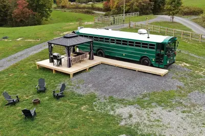 Image de Skoolie New River Gorge - Greenie