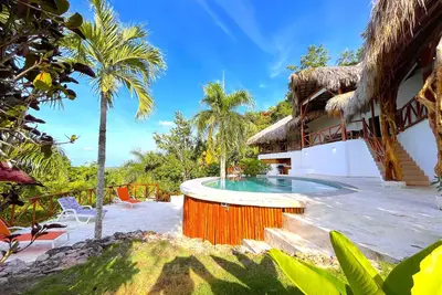 Image de Las Terrenas - Casa Bambu - Villa de charme au coeur de la nature