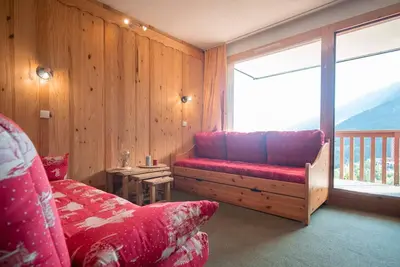 Image de Studio divisible pour 4 pers. , Valmorel, animaux admis, parking