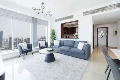 Image de Spectacular 2br with Burj Khalifa & Fountain View