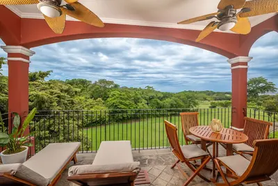 Image de B9306 Reserva Conchal Modern Decor with golf view.