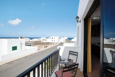Image de Appartement de vacances 'Fondeo' avec vue sur la mer, balcon et Wi-Fi