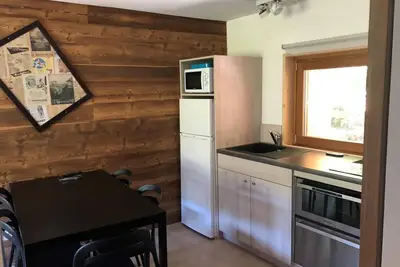Image de Piscine, sauna, hammam, parking, télévision, casier à ski, 28m², Saint-Léger-les-Mélèzes
