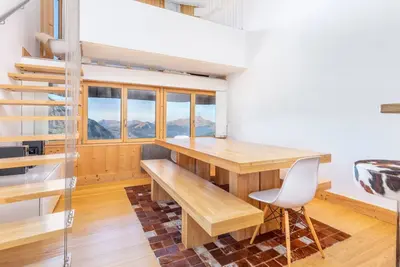 Image de Superbe duplex 5 pièces, 10 personnes, vue panoramique, accès direct aux pistes, Avoriaz