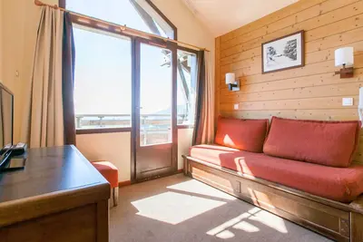 Image de Studio cabine 4 pers. Avoriaz, proche pistes, balcon, Tv, Wifi