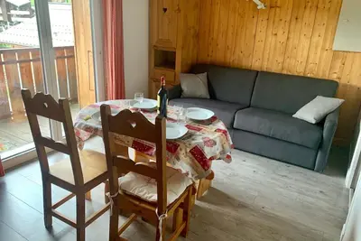 Image de Studio Cosy aux Gets, Parking Inclus, 4 Personnes