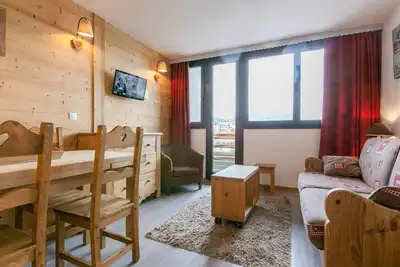 Image de Duplex 2 pièces pour 5 pers au cœur d'Avoriaz avec balcon