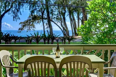 Image de Oceanfront in Hanalei, Steps to Beach+A/C. Tvr4206