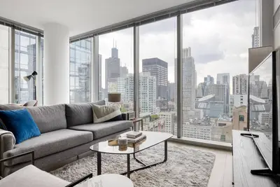 Image de Open Loop 2br w/ Lounge & Gym, nr Chicago Riverwalk, by Blueground