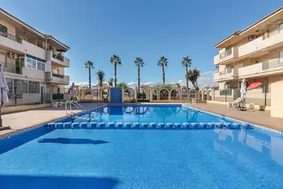 Image de Appartement de vacances \"Casa Pepe\" avec piscine partagée, balcon et climatisation