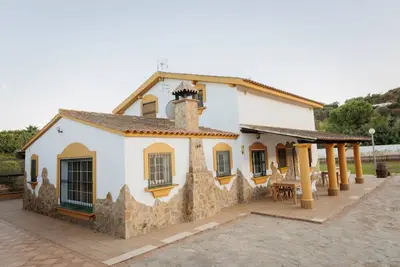Image de Maison de vacances \"Finca Malagueando\" avec vue sur les montagnes, piscine privée et Wi-Fi
