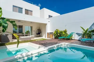 Image de Mayan House with Private Pool, Jacuzzi, and Bbq Grill