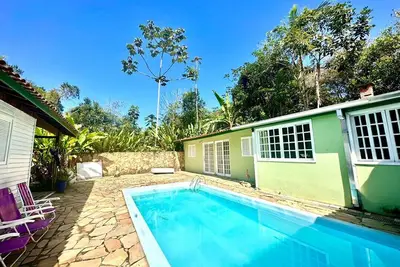 Image de Casa com piscina e churrasqueira em Ubatuba/Sp