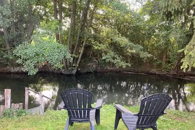 Image de Nouveau Mobil home bord de rivière, pêche à la truite 1h30 de Paris.