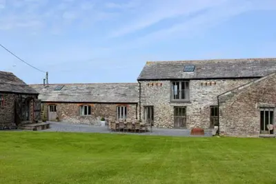 Image de Superb barn conversion set within private grounds with Atlantic view.