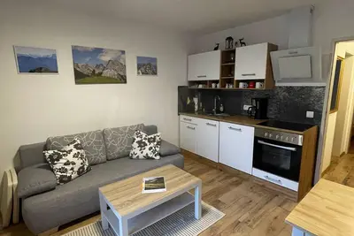 Image de Ferienwohnung für 2 Erwachsene und 1 Kind, 1 Separater Schlafraum, Terrasse, 40 m²
