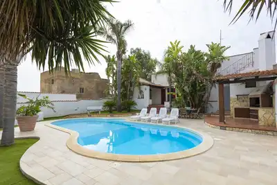 Image de Villa \"Riflessi d'Azzurro\" avec vue sur la mer, piscine privée et Wi-Fi
