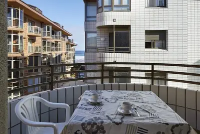 Image de Hondartza, Apartamento en Primera Línea de Playa en Zarautz