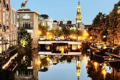 Image de Leiden City Centre Terrace View Apartment in a 1750's building