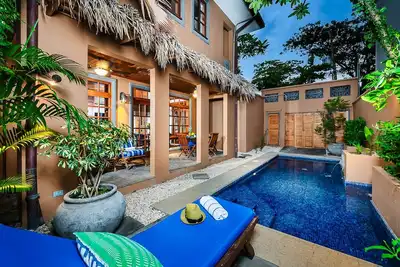 Image de Private Pool, 3 Beds Villa across the street from the beach