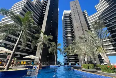 202 Landscape av Beira Mar 2 cuartos ocean view