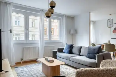 Image de Dreamy Margareten 2br, nr Shopping, Dining & Tram, by Blueground