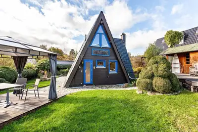 Image de Maison de vacances 'Villa Natura' avec vue sur les montagnes, terrasse, jardin et Wi-Fi