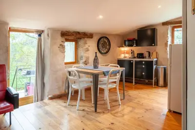 Image de Maison de vacances 'L'Atelier' avec piscine partagée, jardin privé et Wi-Fi