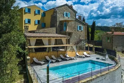Image de Stunning cozy Casa Jovanin with private pool near Buzet