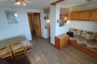 Image de Paradiski proche des pistes vallandry