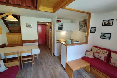 Image de Paradiski proche des pistes vallandry