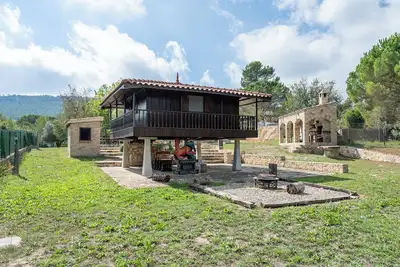 Image de Maison de vacances \"Horrio\" avec vue sur les montagnes, piscine partagée et Wi-Fi