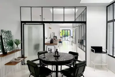 Maison loft, piscine & jardin