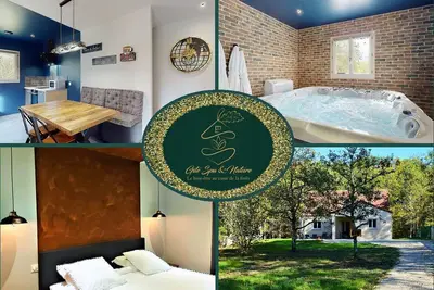 Image de Gîte Spa & Nature - Jacuzzi Illimité intérieur, cuisine équipée, Wifi, Jeux, Rando
