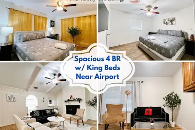 Image de 3 King/2 Twin Home Near Airport