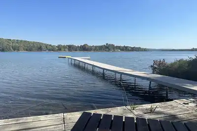 Beautiful, remodeled, spacious home nestled on the north arm of Lake Bellaire