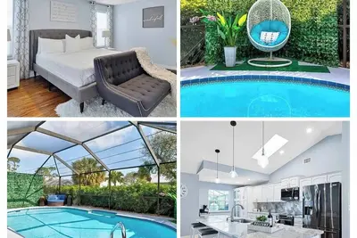 Image de 3 Br 2 Ba Saltwater pool Florida Oasis