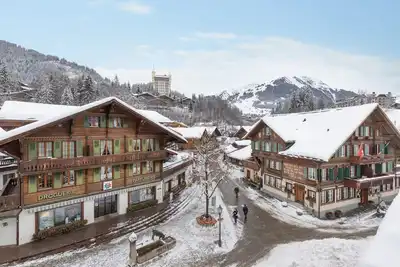 Modern Luxury Duplex In Central Gstaad