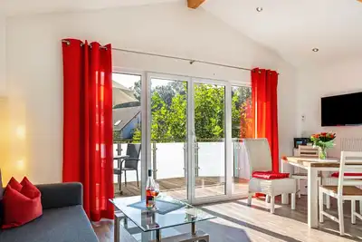 Image de Cottage with balcony and terrace, 55sqm, 1 bedroom, max. 3 persons