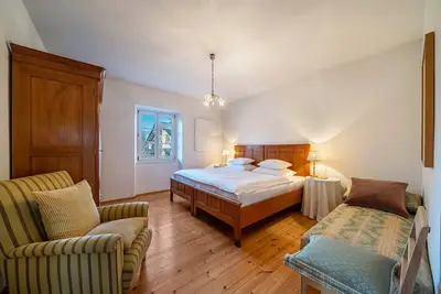 Image de Appartement \"Im Garten 9\" avec vue sur les montagnes, jardin privé et Wi-Fi